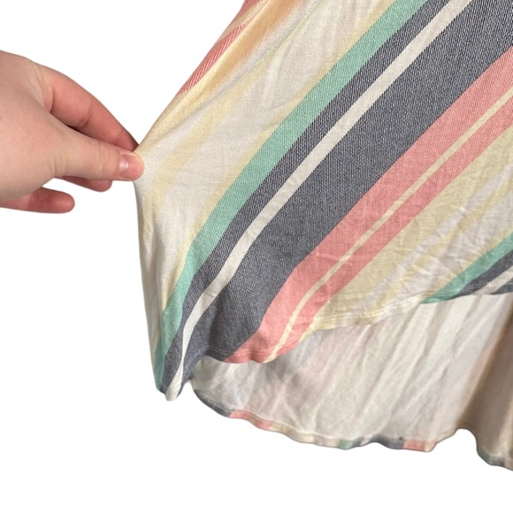 Torrid Maxi Handkerchief Chevron Pastel Dress Summer Sundress Torrid 1 US 14/16 - Picture 9 of 9